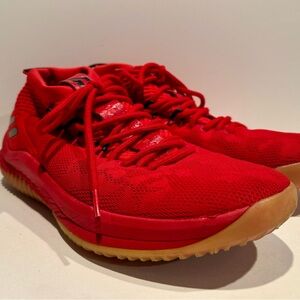 Men’s Size 9.5 Used Adidas Dame 4 Basketball Shoes